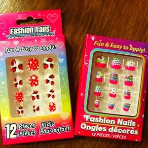 Stickon Nails-2 sets of 12 new in boxes